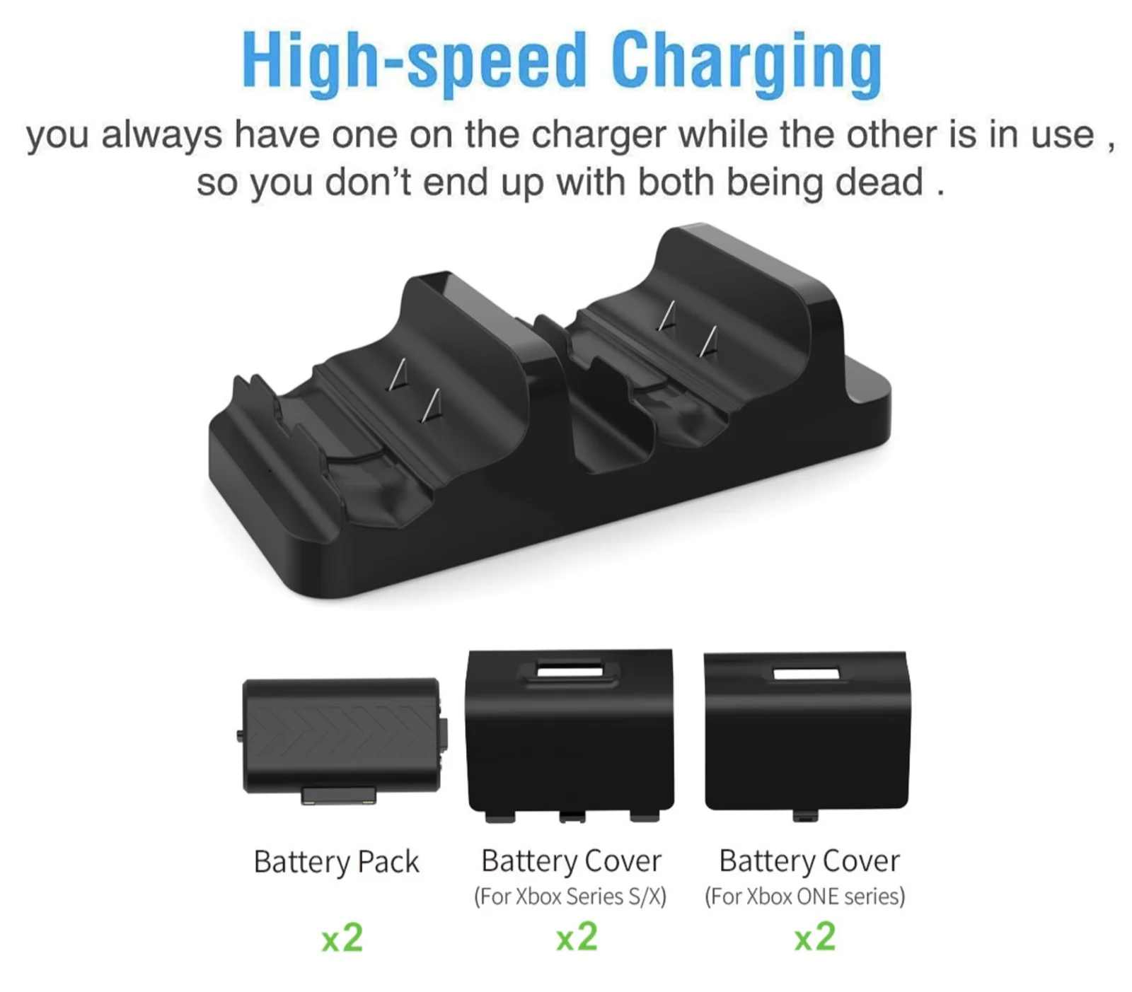 2023 Xbox Series X 1TB SSD Console with Wireless Controller, 16GB RAM, 8X CPU, 4K UHD, 8K HDR, WiFi, Dock, 3 Skins