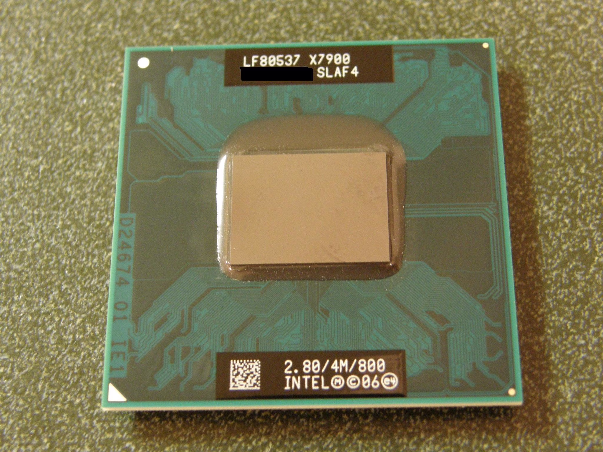 Intel Core 2 Extreme X7900 Mobile CPU 2.80GHz 4M 800MHz SLAF4 OEM