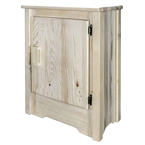 Montana Woodworks Homestead Collection Accent Cabinet, Left Hinged, Ready to Finish