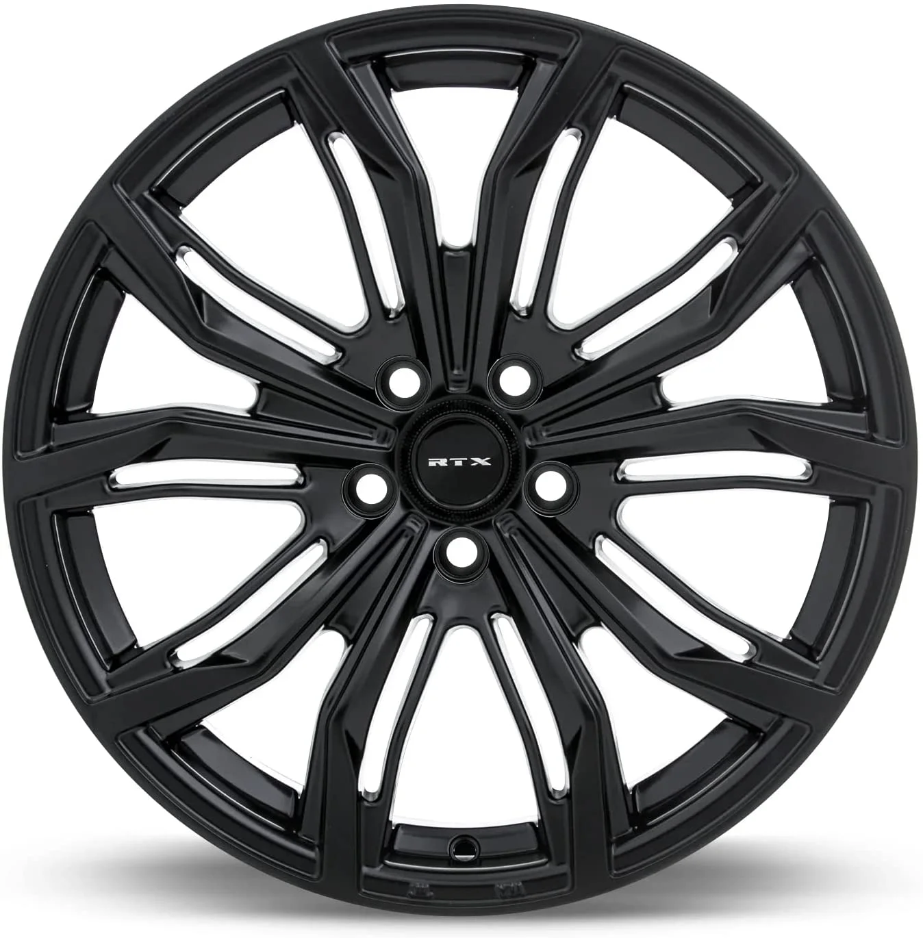 20x9 RTX Black Widow Satin Black Wheel 5x4.25 (38mm)