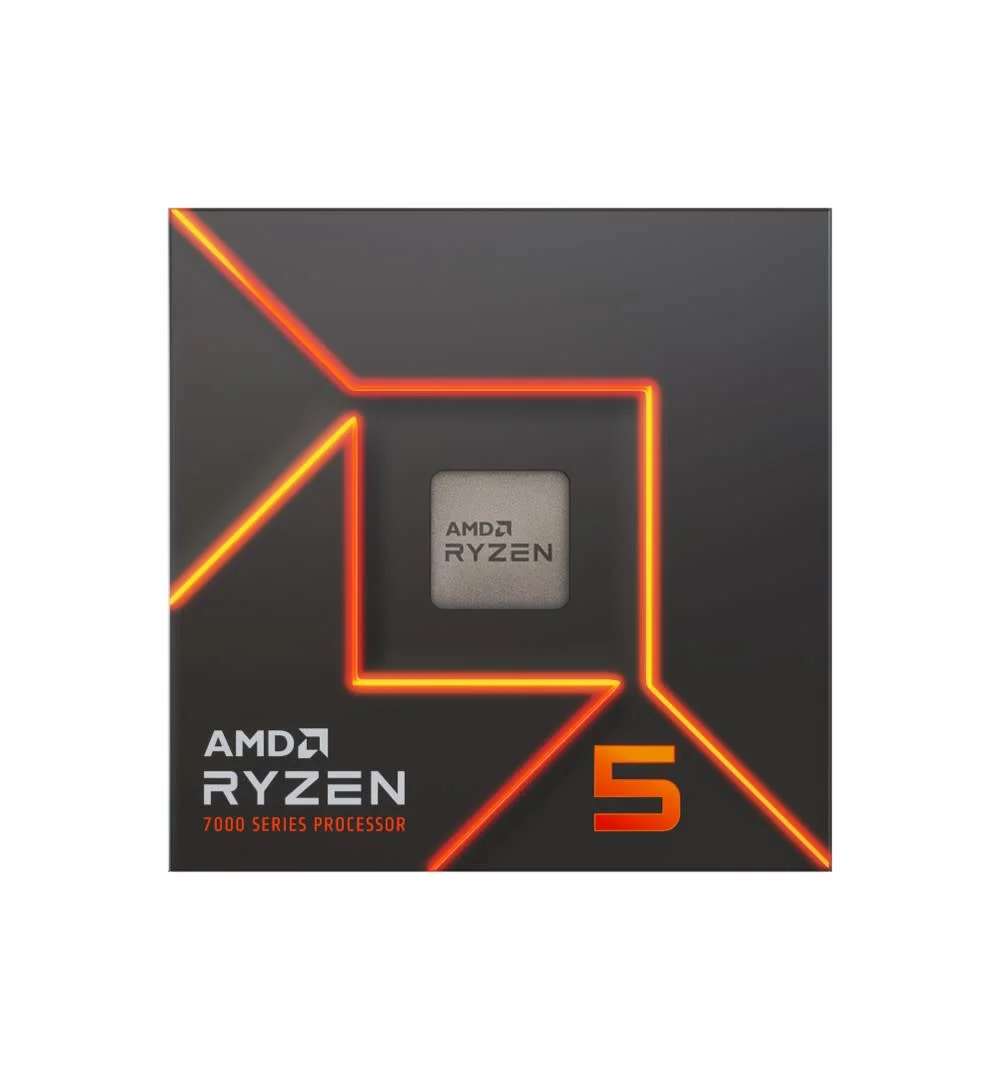 AMD Ryzen 5 7600 - Ryzen 5 6-Core Socket AM5 65W AMD Radeon Graphics Processor (100-100001015BOX)