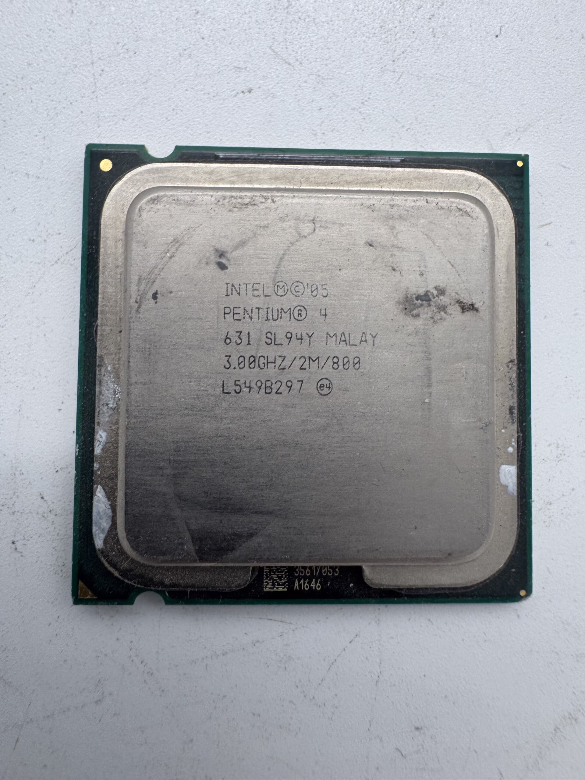 Cpu, intel pentium 4 631 sl94y 3.00ghz/2m/800, skt 775