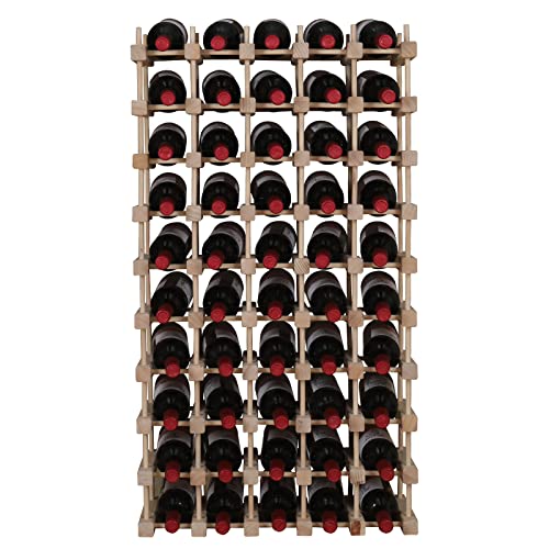 Wine rack small countertop cabinet stackable storage wooden freestanding floor wine holder (20 bottles)