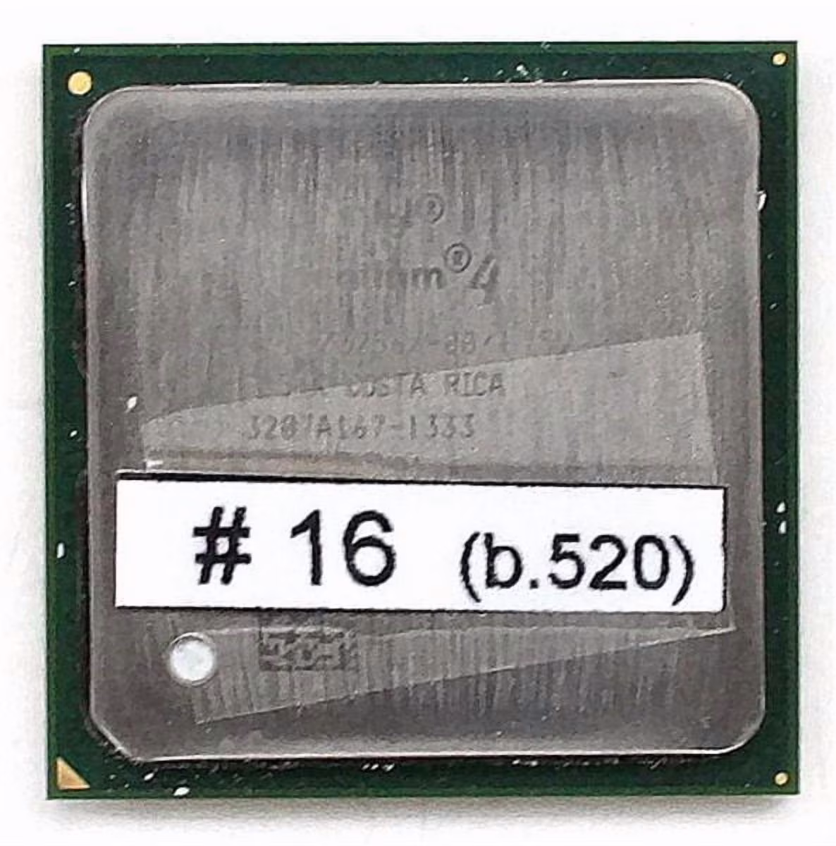 Cpu intel pentium 4 1.7ghz/256/400/1.75v sl5tk