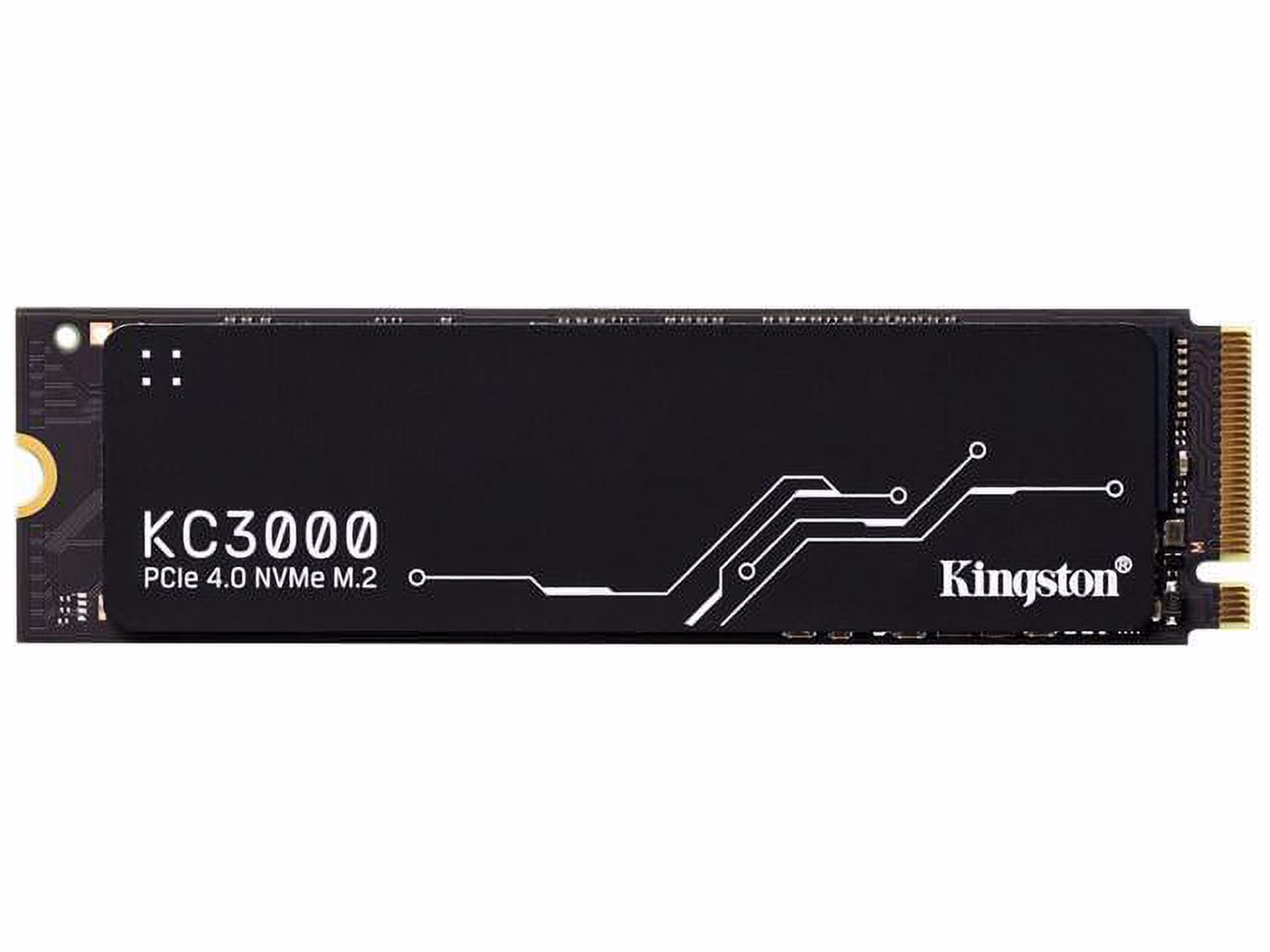 Kingston KC3000 4096GB M.2 2280 PCIe 4.0 x4 NVMe 3D TLC Internal SSD SKC3000D/4096G