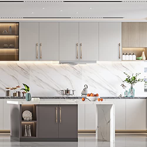 Asidrama 10 Pack 5 Inch(128mm) Brushed Satin Nickel Kitchen Cabinet Handles, Cabinet Pulls Kitchen Cabinet Hardware for Cupboard Drawer Pulls