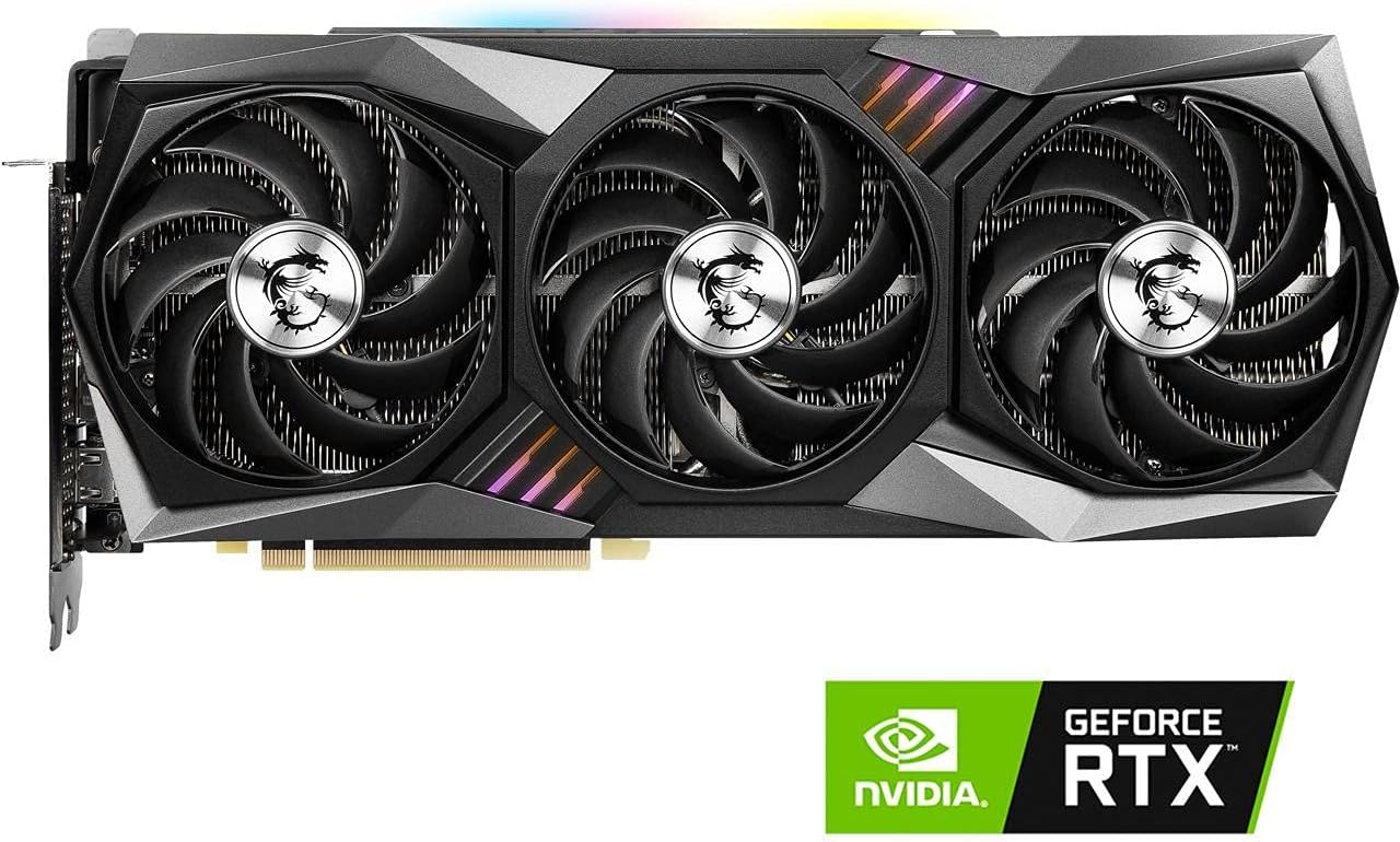 MSI GeForce RTX 3090 DirectX 12 Ultimate RTX 3090 Gaming Trio 24G 24GB 384-Bit GDDR6X PCI Express 4.0 x16 HDCP Ready ATX Video Card