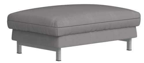 Sofa Cover Only! Heavy Duty Sofa Covers Compatible for IKEA Nockeby Three Seat (Width:251CM, Not 203CM !) Sofa Slipcover (3 Seat Polyester Beige)