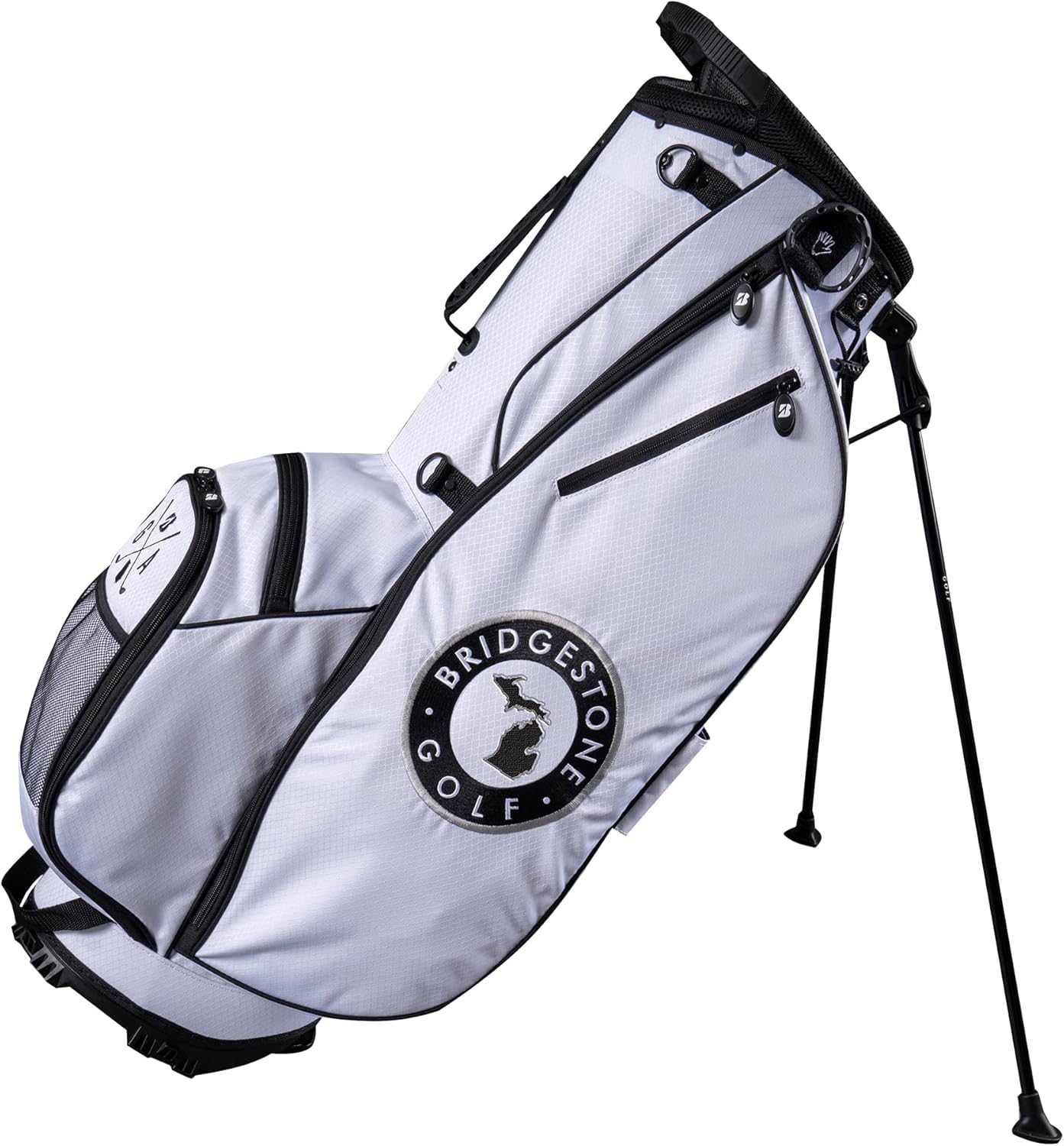 Bridgestone Golf State Collection Stand Bag Michigan White