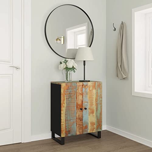 Rustic Sideboard Storage Cabinet with 3 Drawers, Industrial Drawer Cabinet for Kitchen, Dining Room, Living Room, 23.6