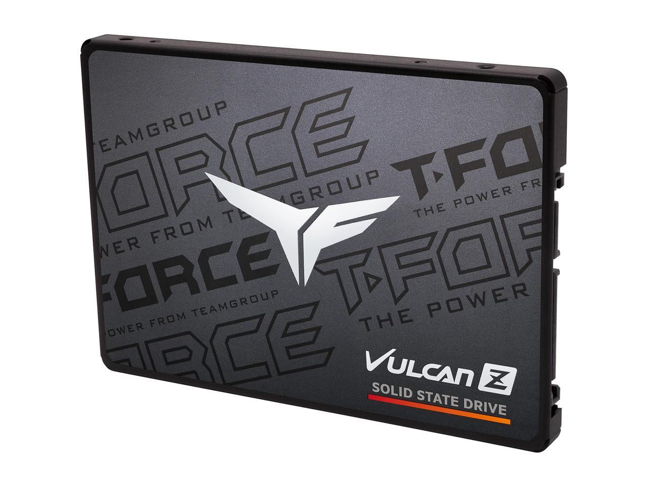 TEAMGROUP T-FORCE VULCAN Z 2.5-inch 1TB SATA III SSD with 3D NAND for Gaming, Reliable Performance