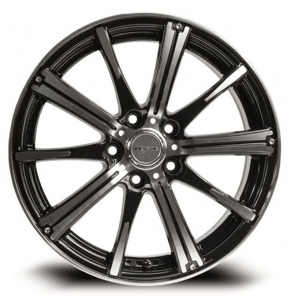 RTX Spark 14x5.5 4x100 ET38 CB73.1 Black Machined Wheel