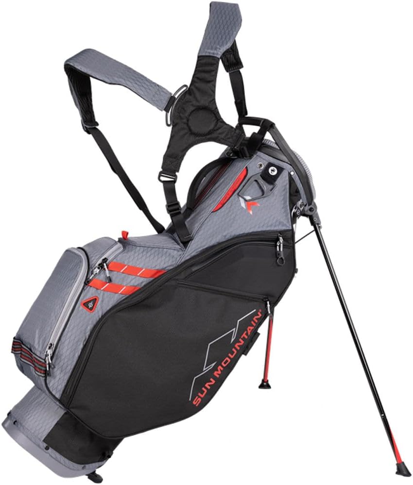 Sun Mountain 2023 4.5Ls 14-Way Golf Stand Bag Silver/Black