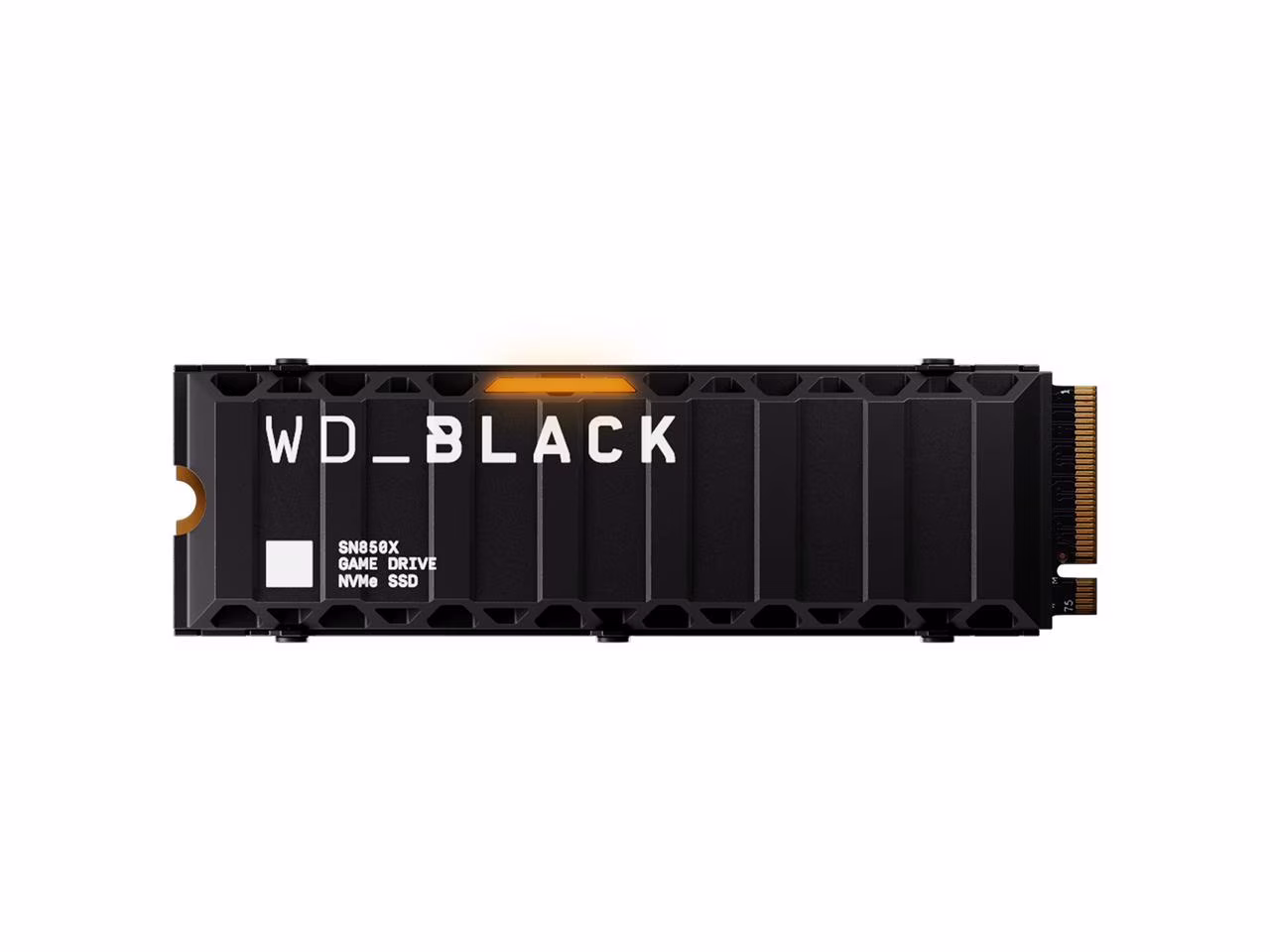 WD_BLACK 4TB SN850X NVMe SSD, Internal Gaming Solid State Drive with Heatsink - WDS400T2XHE-00BCA0
