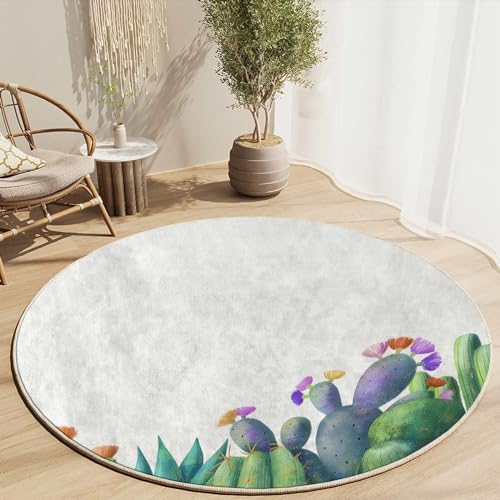 Round Rug 39 in Stars Chair Mats for Low Pile Watercolor Chair Mat for Plush Pile Carpets Heavy Duty Floor Mat for Office Chair and Computer Desk