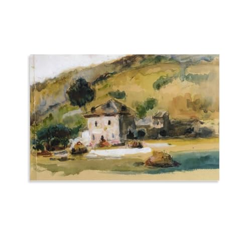 Paul Cezanne Poster Near Aix En Provence Poster Canvas Wall Art Poster For Room Aesthetic And Decor Canvas Painting Posters And Prints Wall Art for Living Room Bedroom Decor 24x36inch(60x90cm)