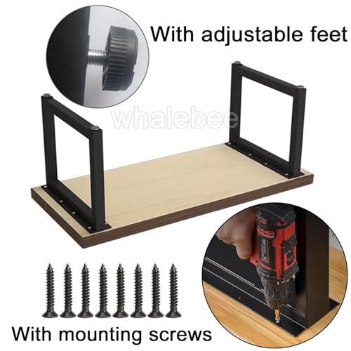 Metal Table Legs Furniture Legs Set of 2 Steel Table Legs, Square Tube 28