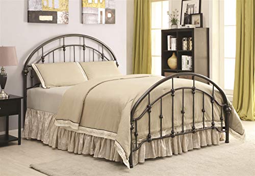Rowan Bed Dark Bronze, Eastern King