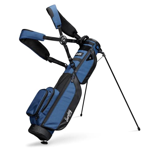 Sunday Golf Loma XL Bag - Lightweight Sunday Golf Bag with Strap and Stand – Easy to Carry Pitch n Putt Golf Bag – Golf Stand Bag for The Driving Range, Par 3 and Executive Courses, 3.4 pounds