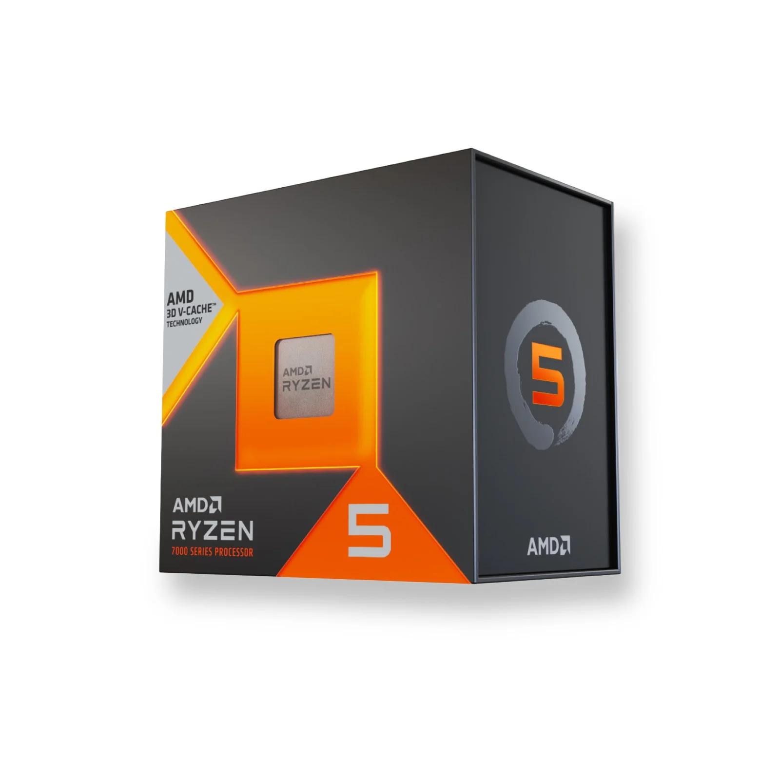 AMD 100-1000001904WOF Ryzen 5 7500X3D Box 1GHz Base 4.7GHz 6 Cores 12 Threads Socket AM5 65W Base TDP Radeon Graphic