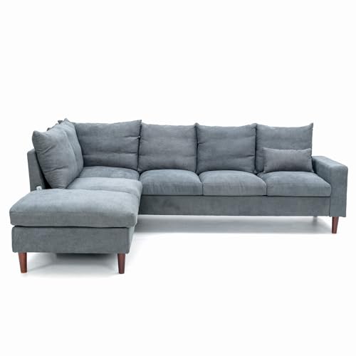 Panana Modular Sectional Sofa L Shaped Couch Convertible Sofa Couch with USB Charging Port Chaise