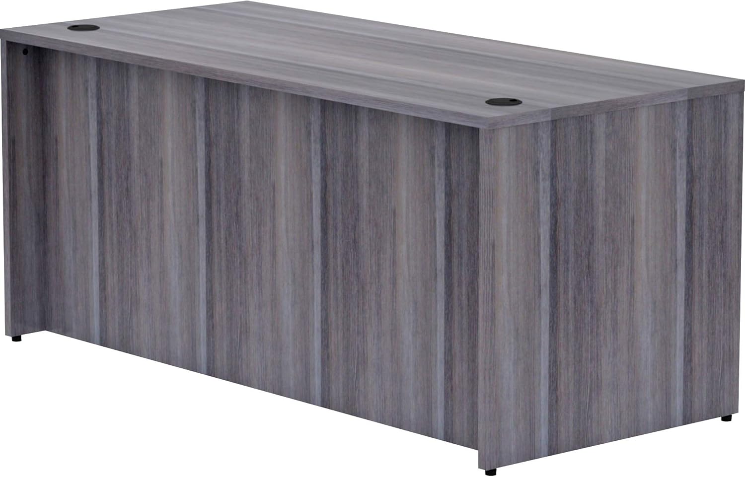 Lorell - LLR69546 - Weathered Charcoal Laminate Desk Shell