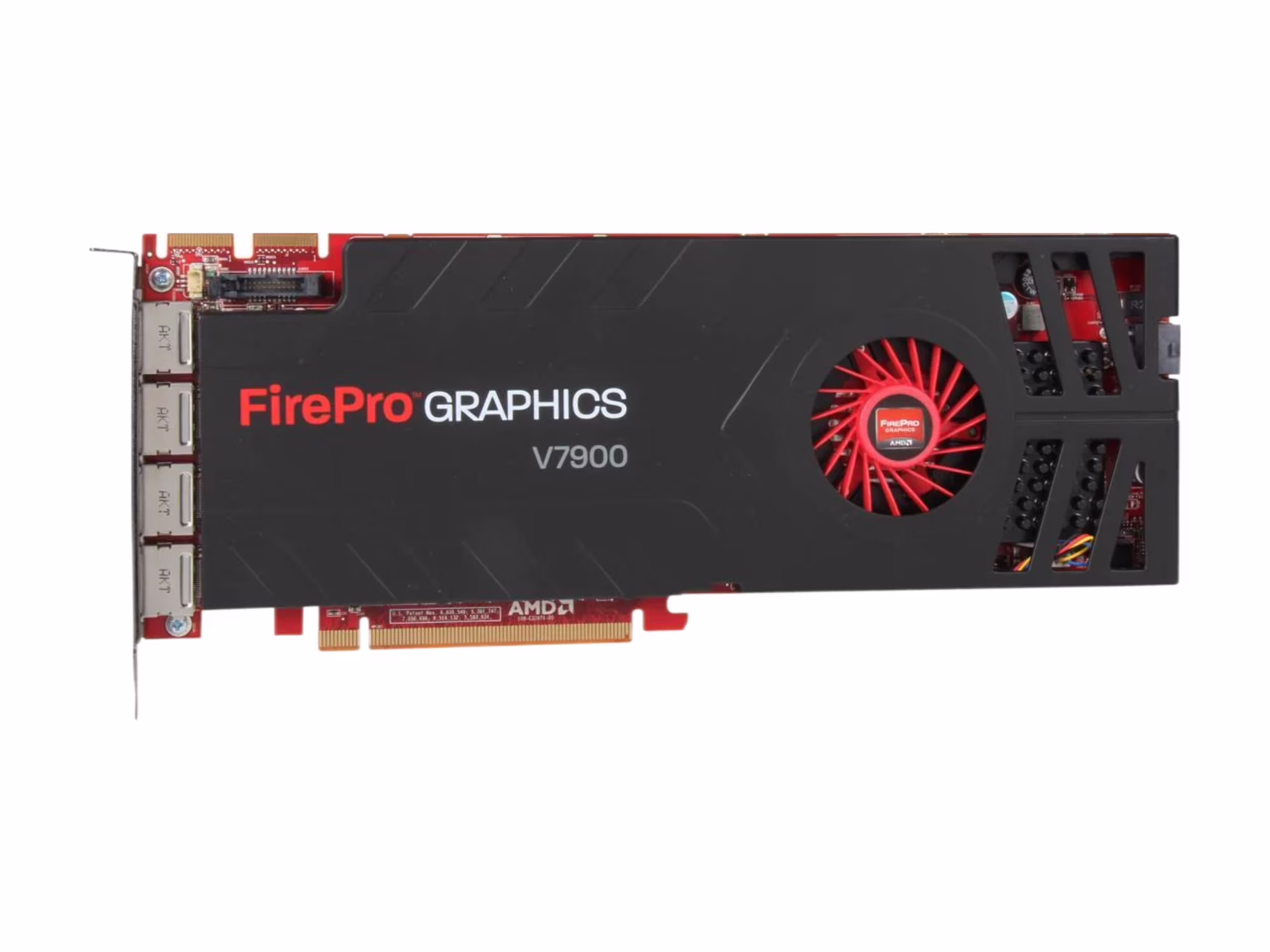AMD FirePro V7900 2GB 4XDP PCIe HF Workstation Graphics Card