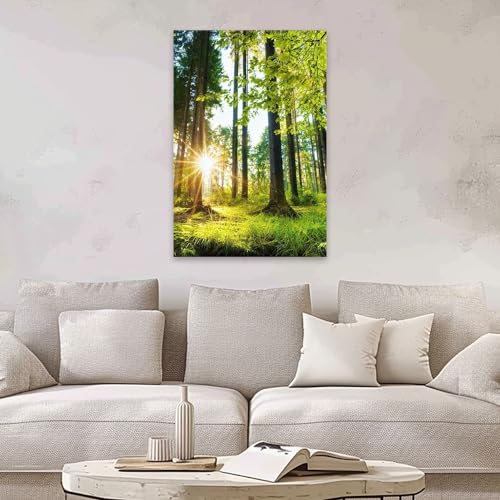 Canvas Wall Art Prints Picture Amazing evening view Matterhorn Location Grindjisee lake peak alps Framed Large Size Artwork Wall Painting Home Decor for Living Room Bedroom Ready to Hang 24