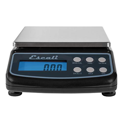 Escali Lab Weight Scale L Series, 8 x 5.75 x 2.5 in, Black