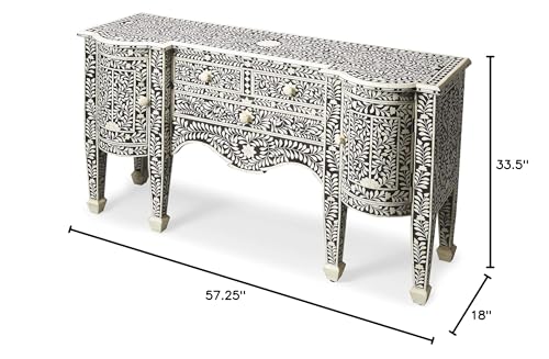 Butler Victoria Black Bone Inlay Buffet