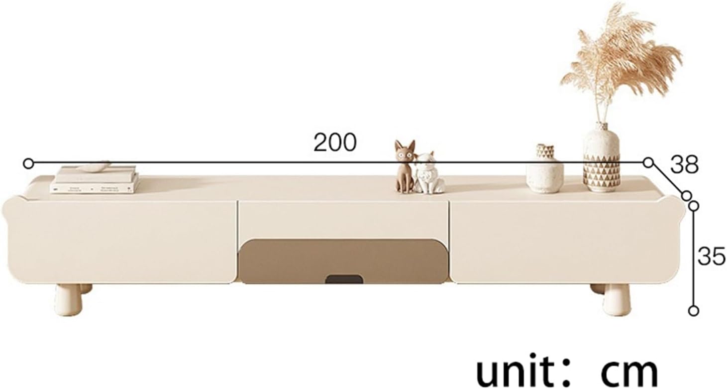 Bedroom tv Unit TV Cabinet for Home Living Room Modern Simple Small Apartment TV Cabinet Large Capacity Drawer TV Cabinet