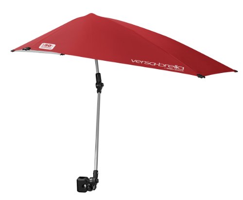 Sport-Brella Versa-Brella SPF 50+ Adjustable Umbrella with Universal Clamp