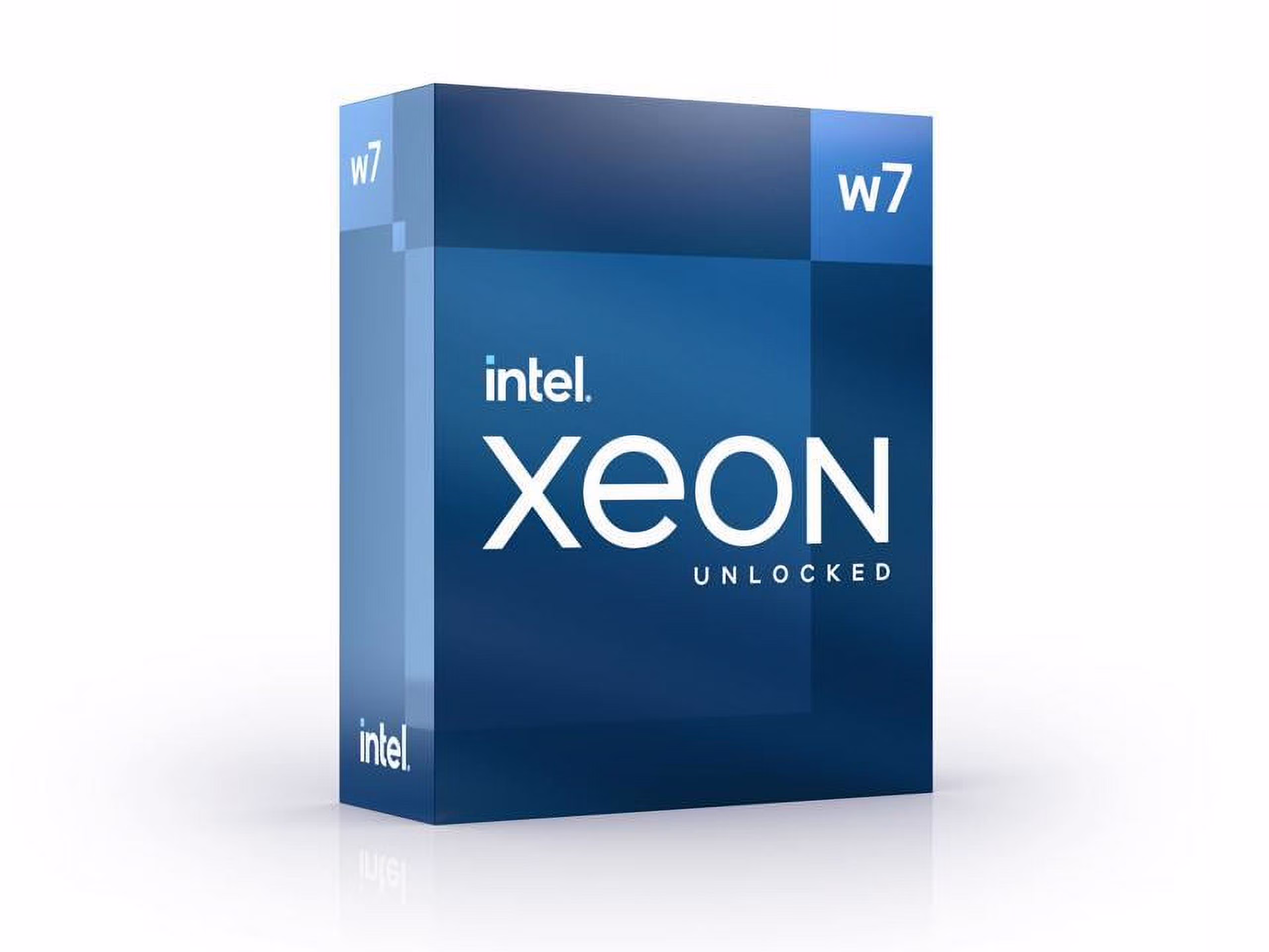 Intel Xeon W7-2495X Processor, 24 Cores, 45MB Cache, Up to 4.8 GHz
