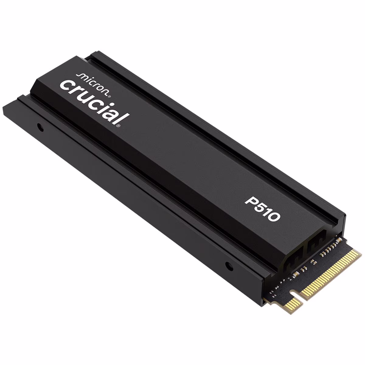 Crucial P510 2TB NVMe PCIe Gen5 M.2 2280 Internal Gaming SSD with Heatsink