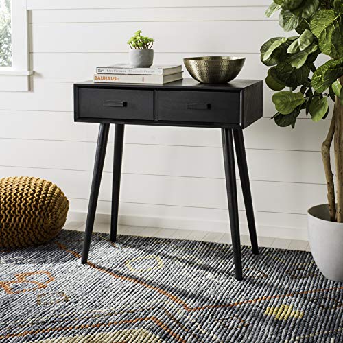 Safavieh Home Dean Mid-Century Modern Chocolate 2-drawer Console