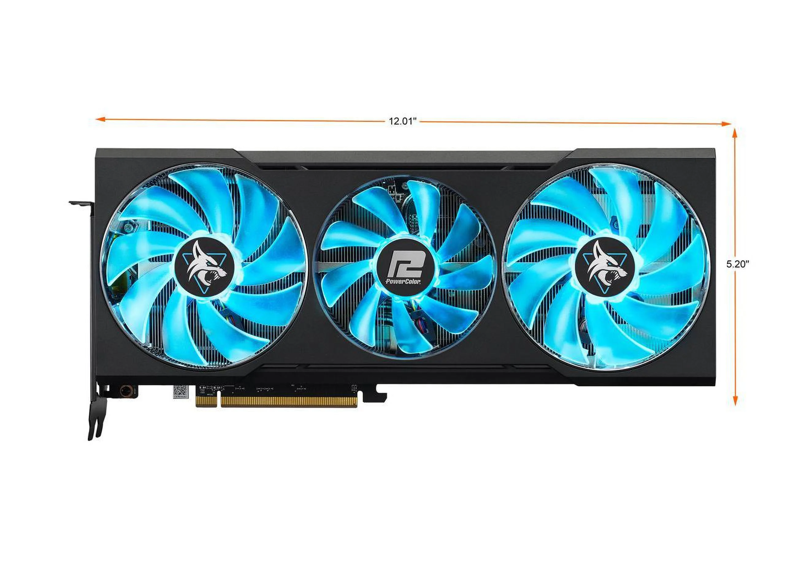 PowerColor Hellhound AMD Radeon RX 6700 XT Video GPU, 12GB GDDR6, RDNA 2, HDMI 2.1, AXRX 6700XT 12GBD6-3DHL