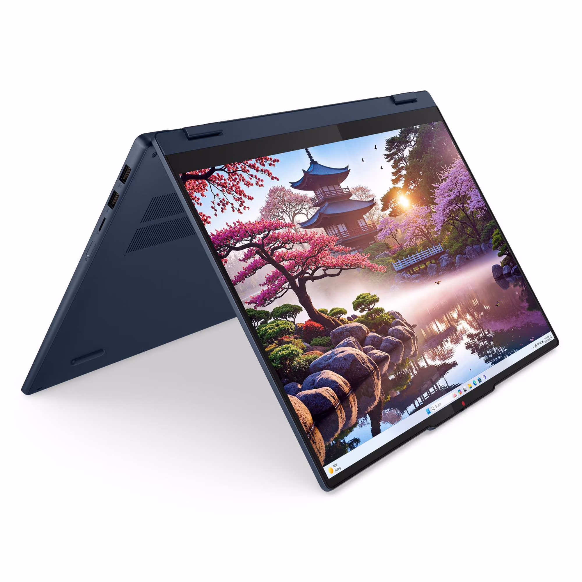 Lenovo IdeaPad 16" Touchscreen 2-in-1 Laptop, AMD Ryzen AI 5 340, 512GB SSD, Windows 11 Home, 83KU0003US