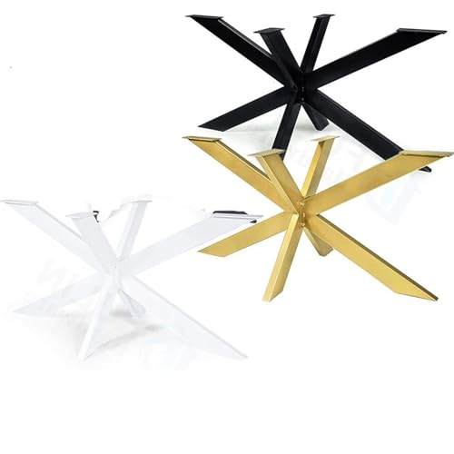 Steel Legs, Spider Leg, DIY Spider Table Frame, Leg For Dining Table, Kitchen Table Legs, Conference Room Table Legs, Garden Table Legs, Powder Coated Steel Legs, Easy Assembly ( Color : White , Size