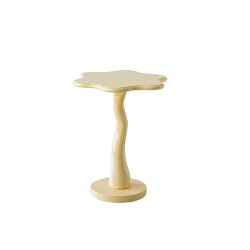 Couch Table Nordic Petal Side Table Coffee Table Retro Style Living Room Sofa Corner Bedroom Small Table Dining Side Table Coffee Table(A)