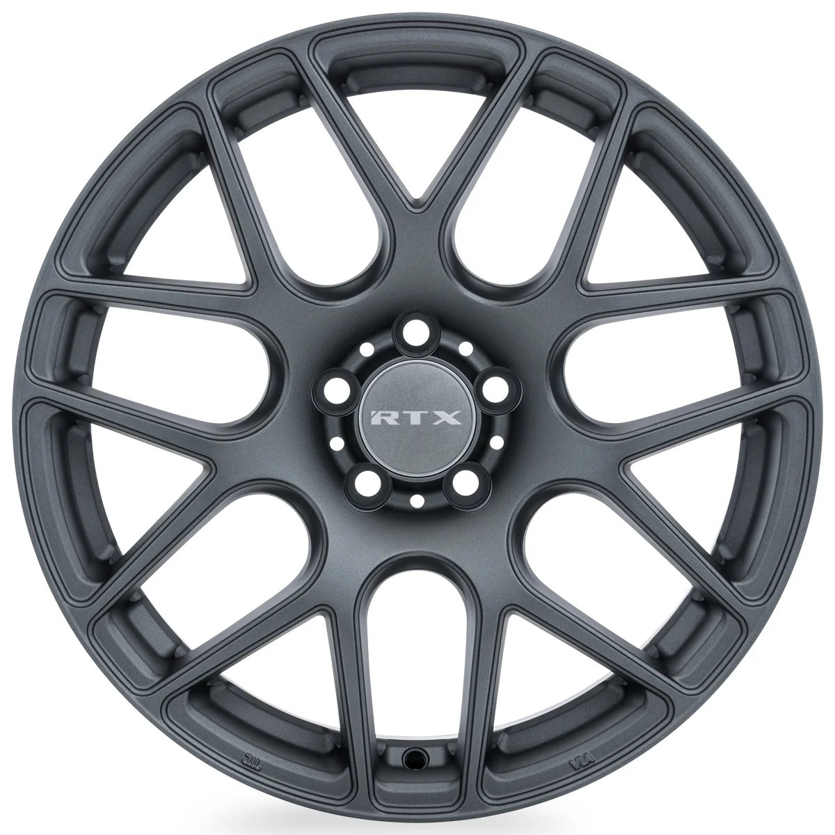 RTX Envy 18x8 5x108 ET38 CB63.4 Matte Gunmetal Wheel