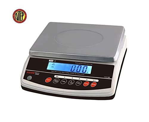 TVD-30 Digital Bench and Counter Scale, Lb/Oz/Kg/g Switchable, 30lb Capacity, 0.005lb Readability, Counting and Percentage Mode, Single Display, NTEP Legal for Trade, CC# : 20-032