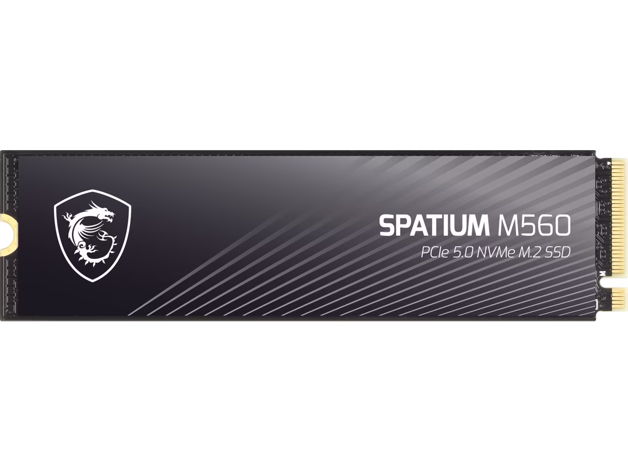 MSI SPATIUM M560 SM560N2TB 2 TB Solid State Drive - M.2 2280 Internal - PCI Express NVMe [PCI Express NVMe 5.0 x4] (spatiumm560pcie5-0nvmem-22tb)