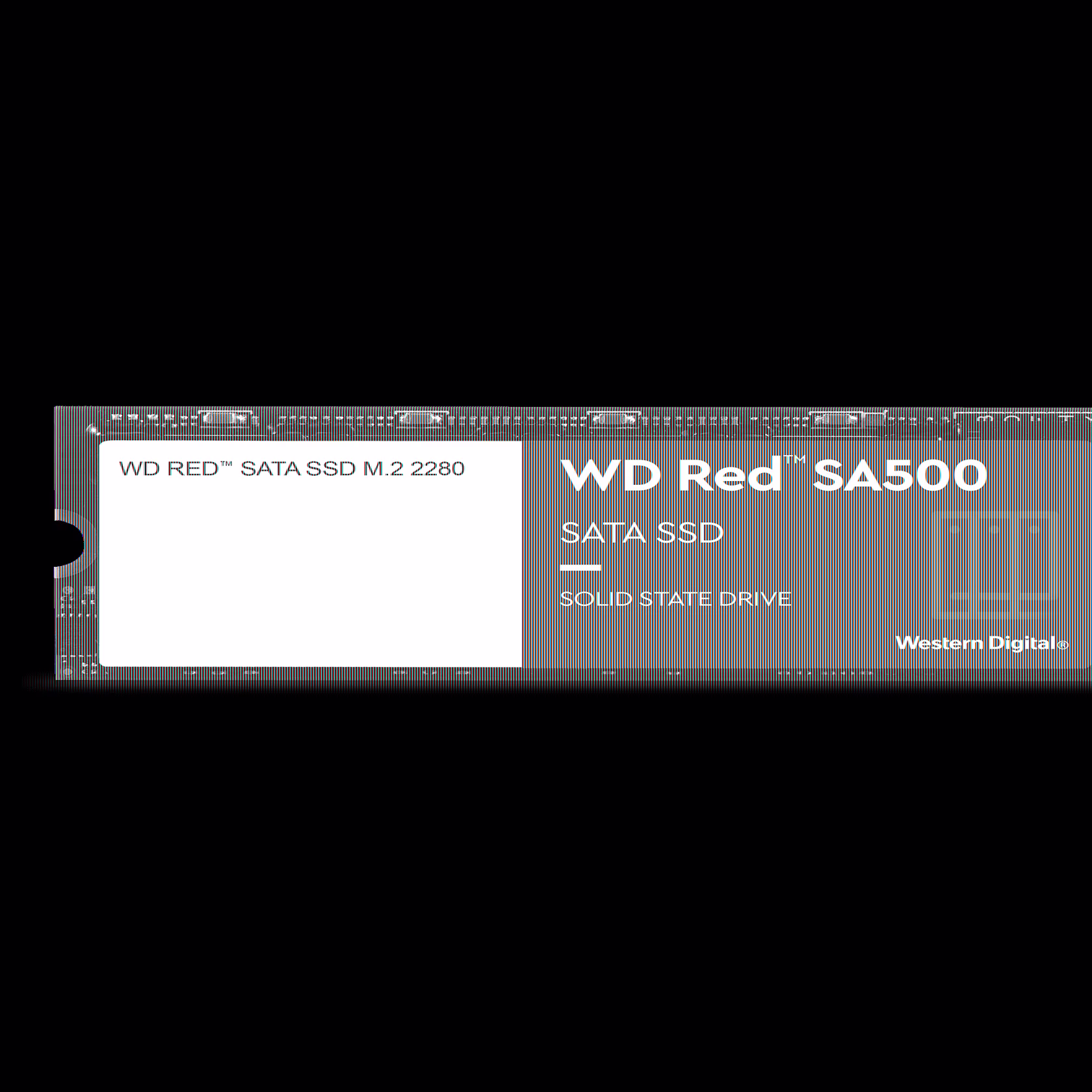 Western Digital WD Red SA500 500GB NAS SATA SSD, Internal M.2 2280 Hard Disk - WDS500G1R0B