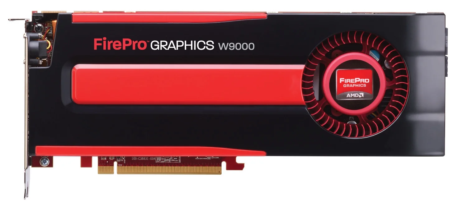 AMD FirePro W9000 - Graphics card - FirePro W9000 - 6 GB GDDR5 - PCIe 3.0 x16 - 6 x Mini DisplayPort - retail