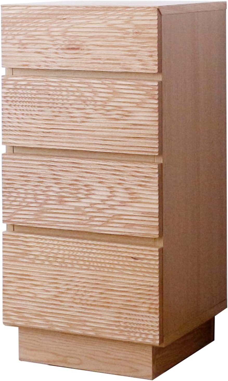 Okawa Furniture Sekikagu 369871 Heisei Chest, Natural, Width 15.7 x Depth 16.1 x Height 33.7 inches (40.0 x 41.0 x 85.7 cm)