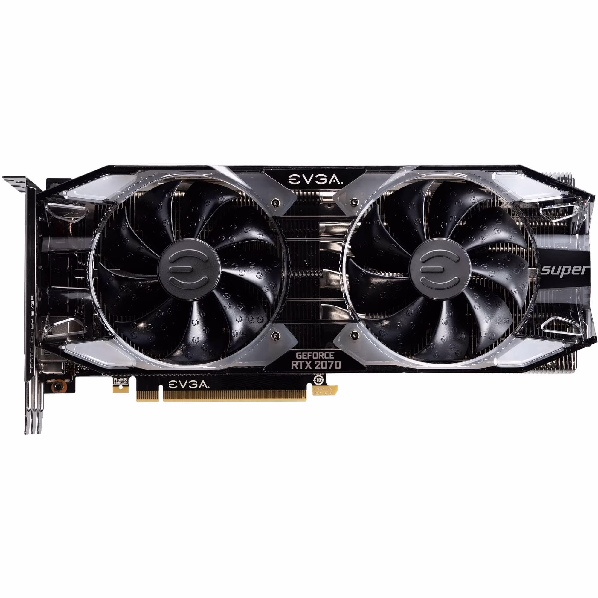 EVGA 8GB GeForce RTX 2070 Super XC Ultra Overclocked Graphics Card, Black