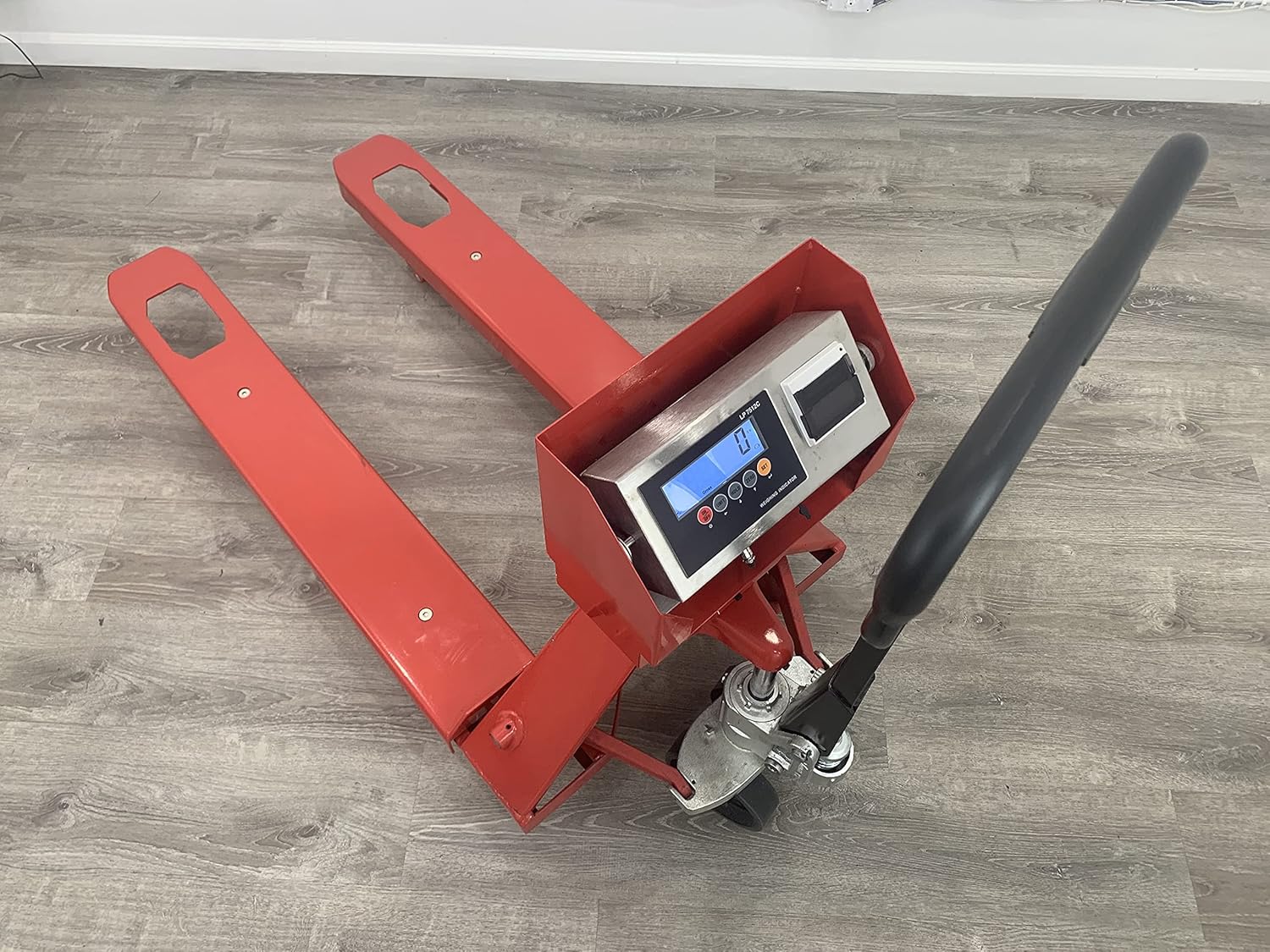 SellEton SL-5000-PJP Pallet Jack Scale with Built-in Printer | 5000 lb x 1 lb Capacity