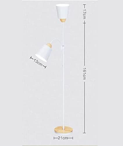 standing Floor Lights Wooden LED Wrought Iron Personality Vertical Adjustable s Reading Lamp s for living room modern