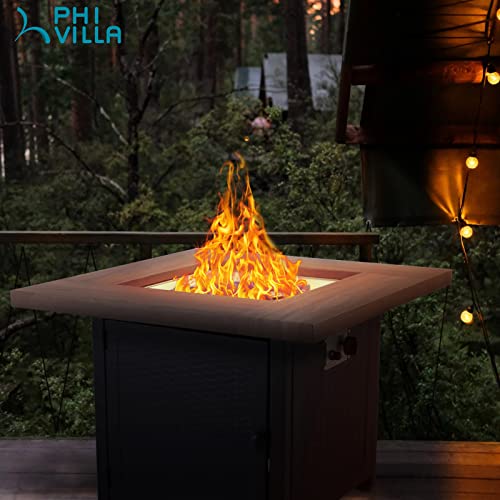 PHI VILLA 5 Piece Patio Dining Set with 34