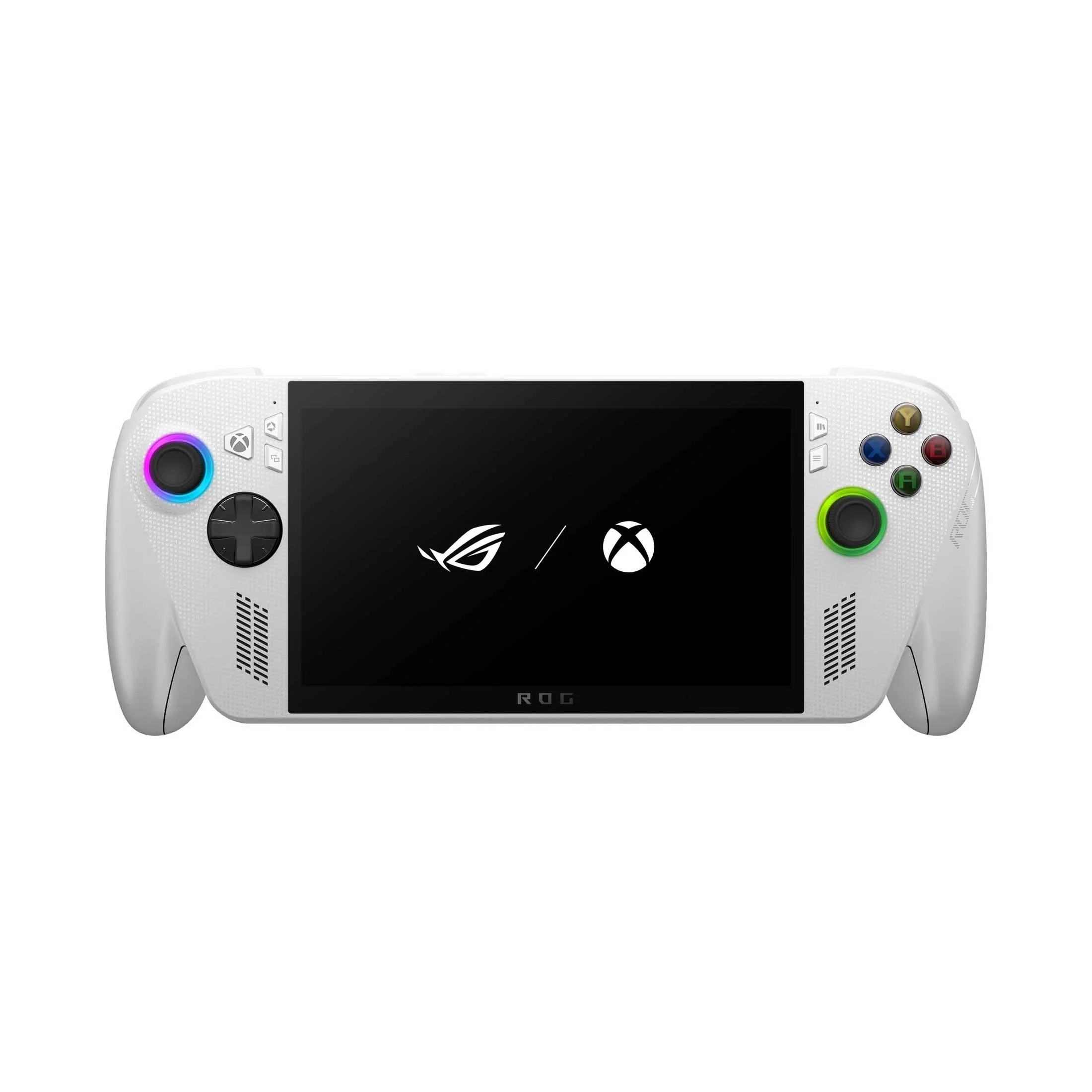 ASUS ROG XBOX Ally 7" Touchscreen 1080p FHD 120Hz Gaming Handheld AMD Ryzen Z2 A 16GB RAM 512GB SSD White + Microsoft Xbox Wireless Controller Robot White